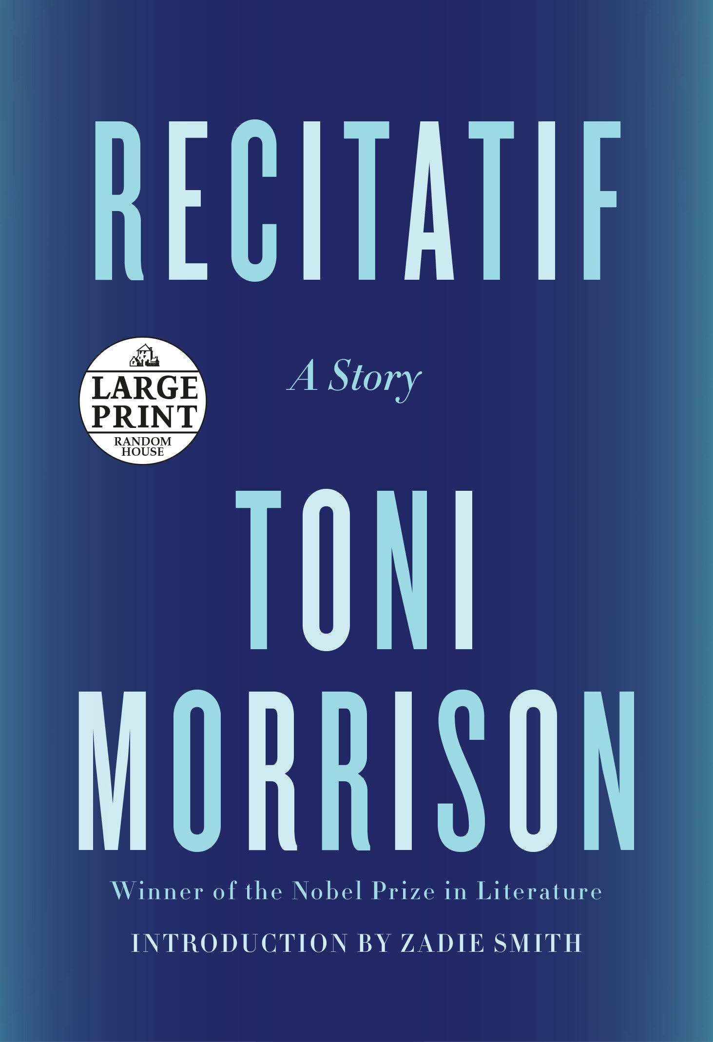 Amazon | Recitatif: A Story (Random House Large Print) | Morrison